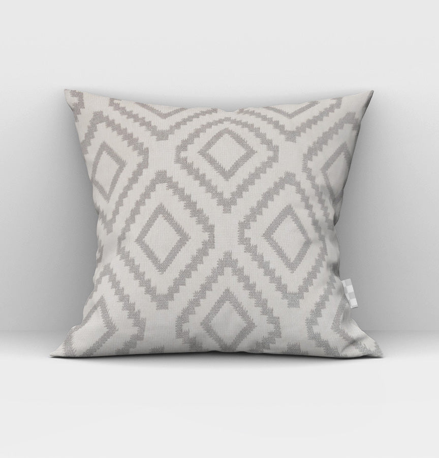 Duck Cotton Geometric Printed Cushion Cover