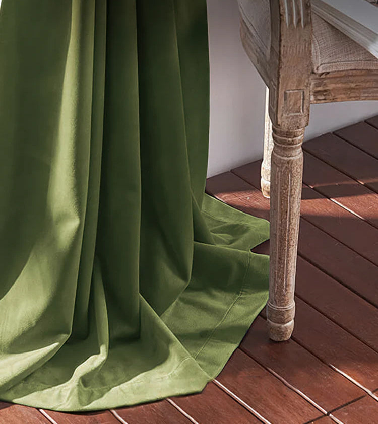 Premium Velvet Rod Pocket Style Curtain