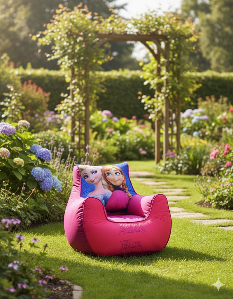 Anna Elsa Cozy Kids Bean Bag