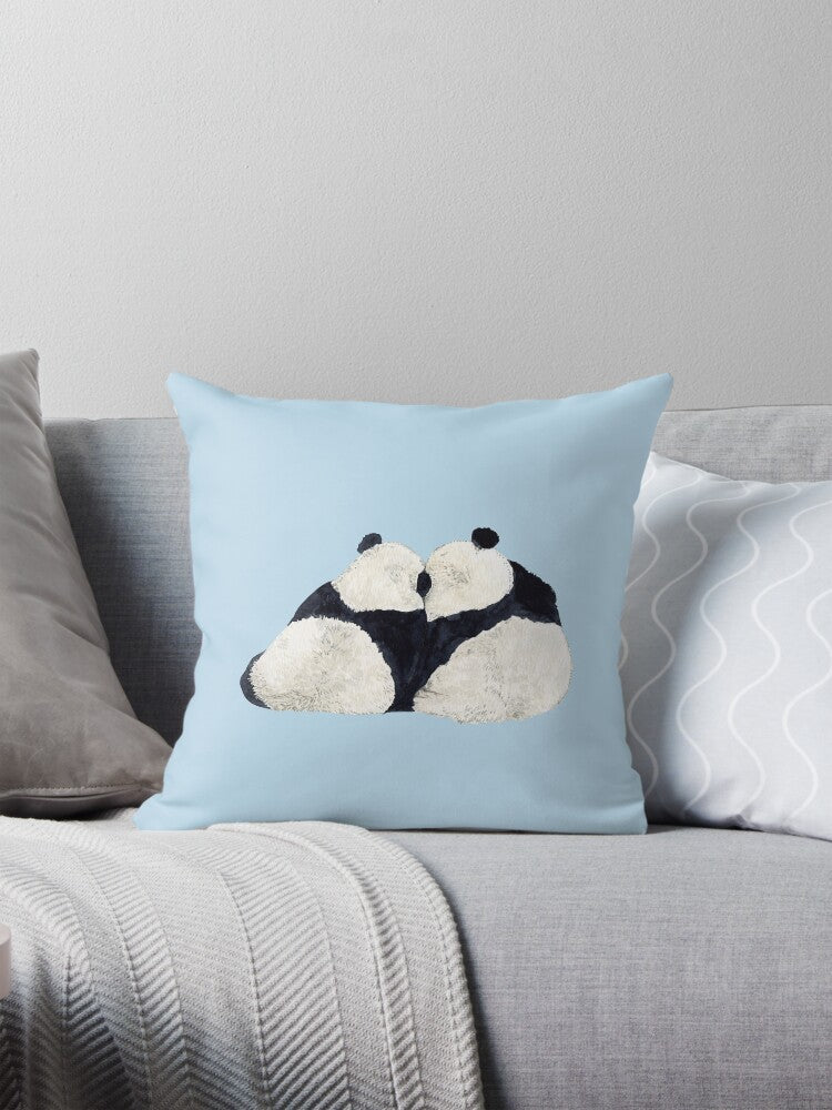 Love Panda Decorative Cushion