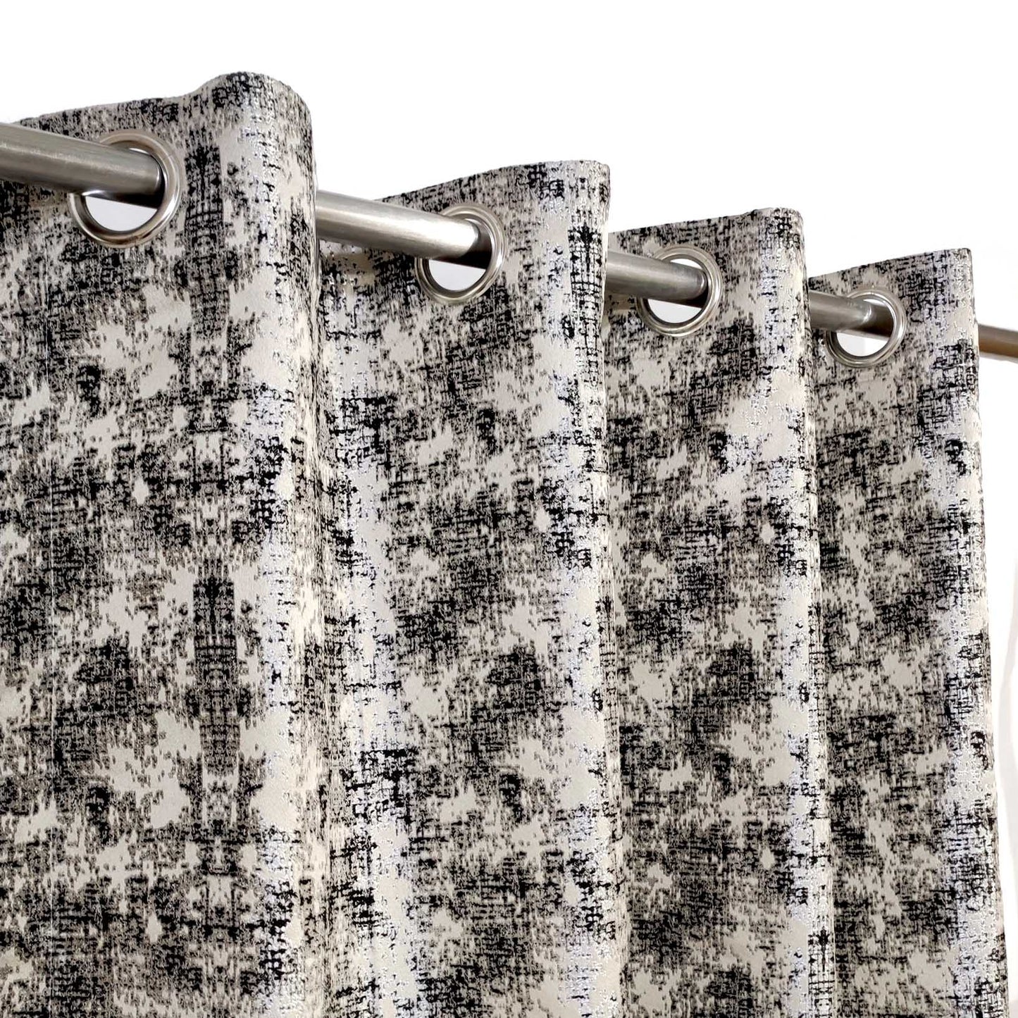 Viscose Eyelet Living Room Curtain