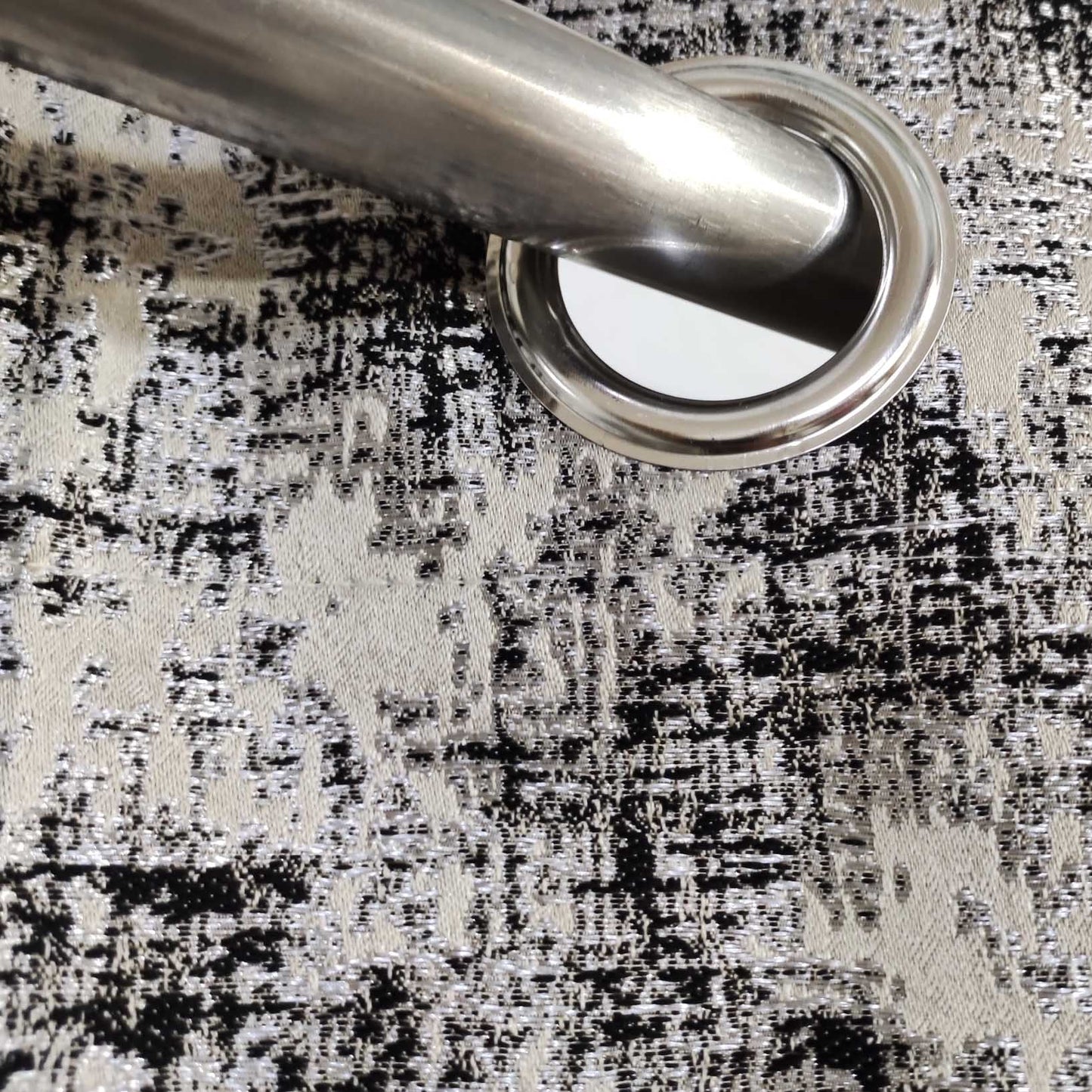 Viscose Eyelet Living Room Curtain