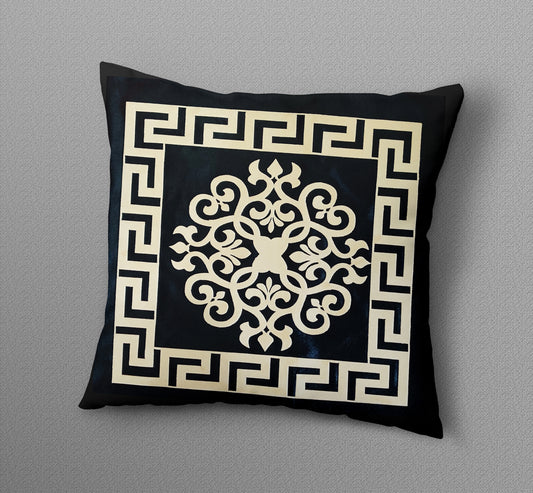 Black Soft Velvet Cushion Cover