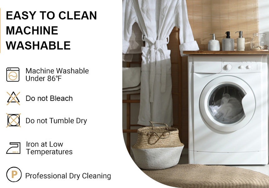 Grey Thick Plain Jute Room Darkening Blackout Lined Curtains – Set Of 2 Panels