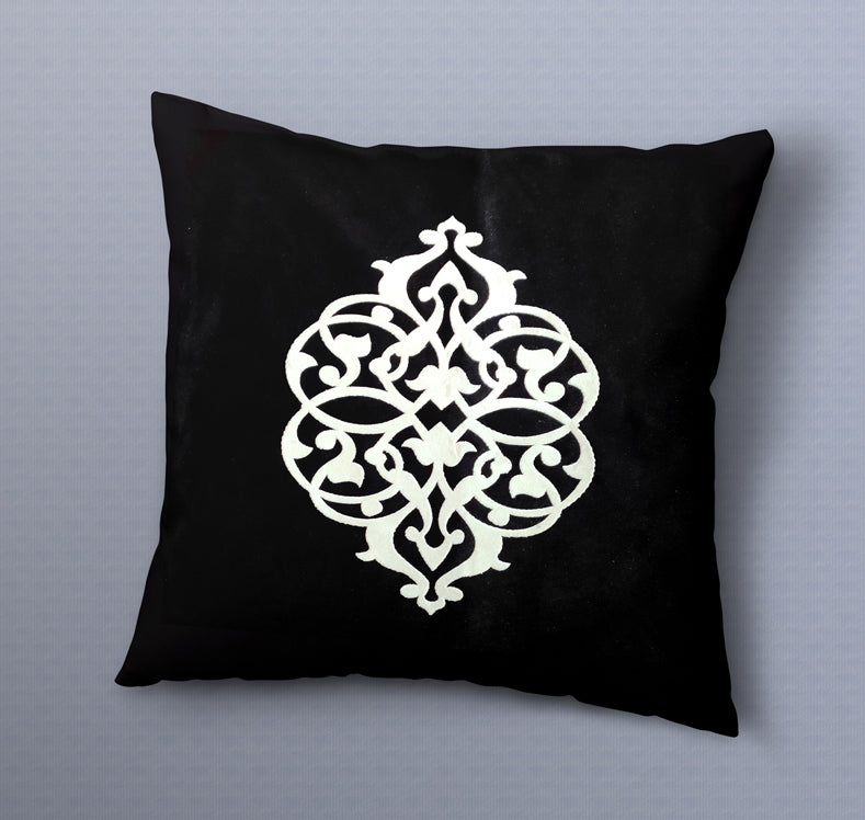 Black Velvet Cushion Cover