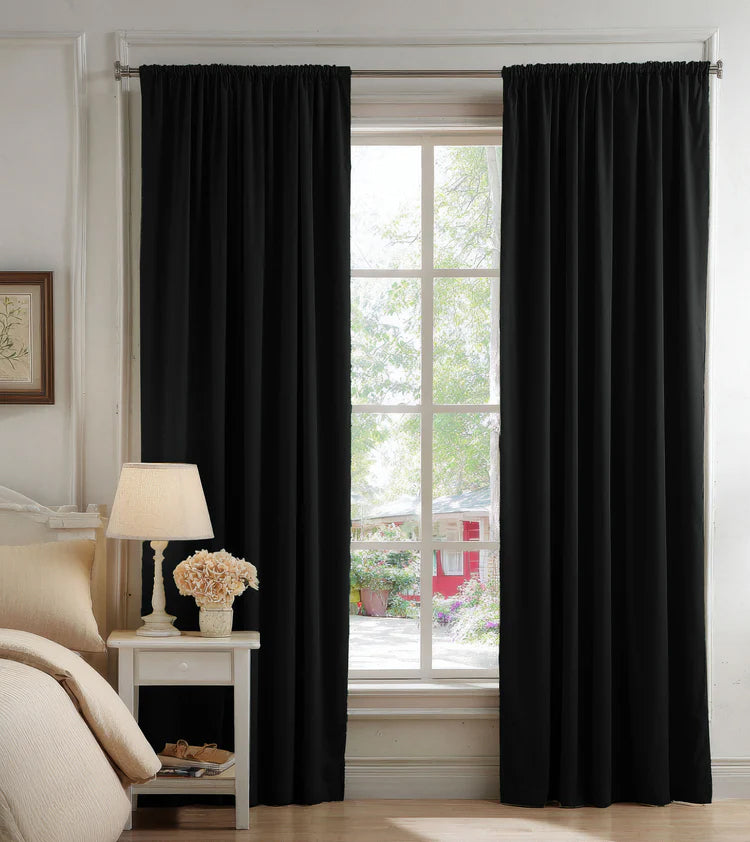 Premium Velvet Rod Pocket Style Curtain