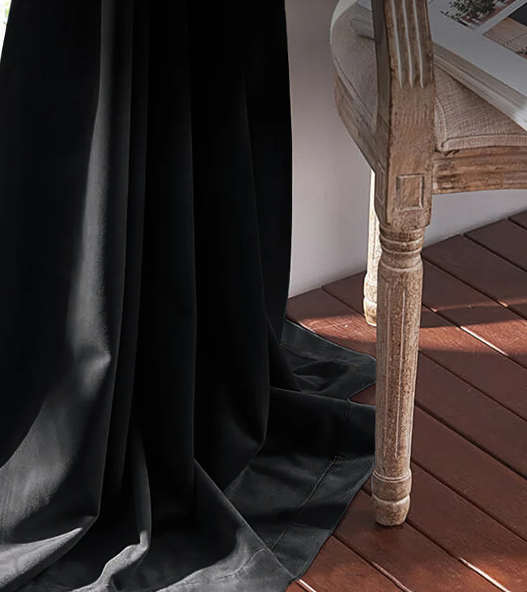 Premium Velvet Rod Pocket Style Curtain