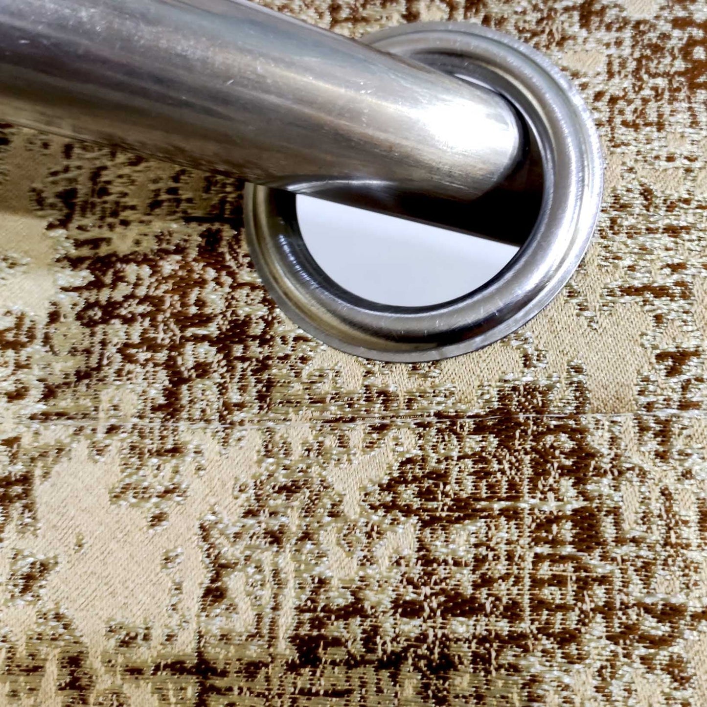Modern Viscose Eyelet Curtain