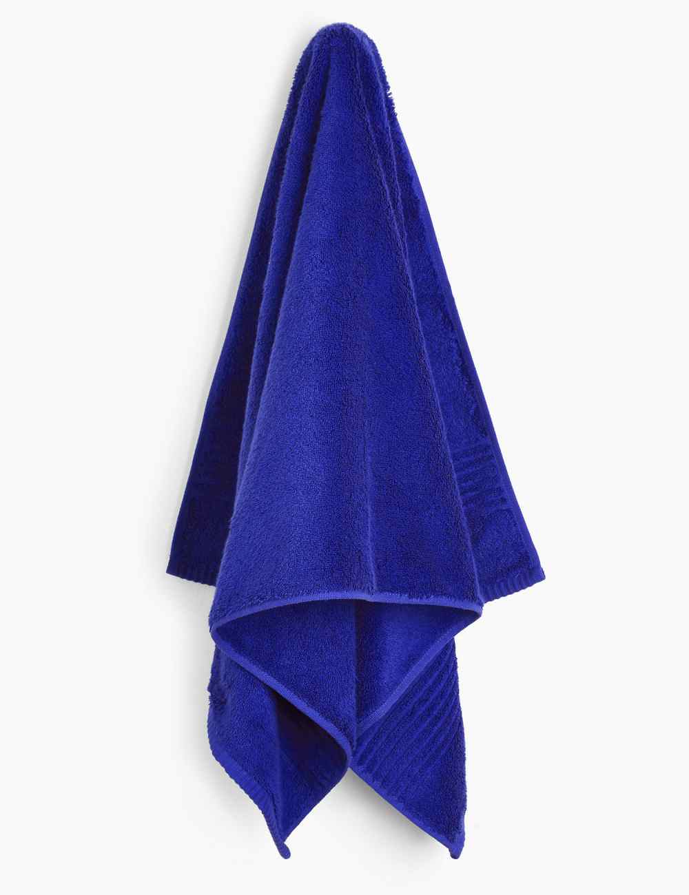 Blue 100% Cotton Bath Towel