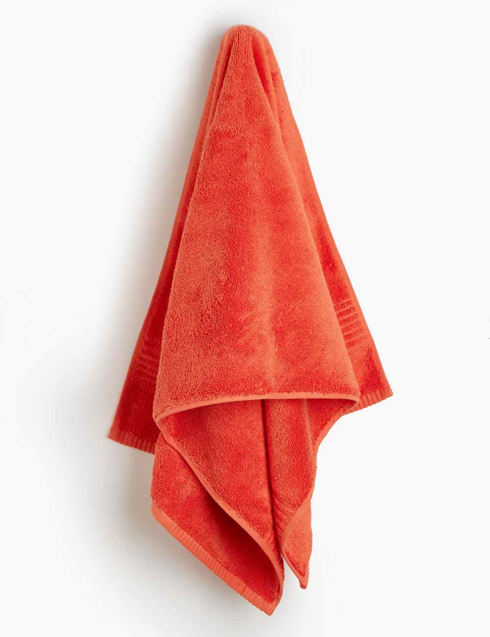 Orange Export Quality Cotton Bath Towel