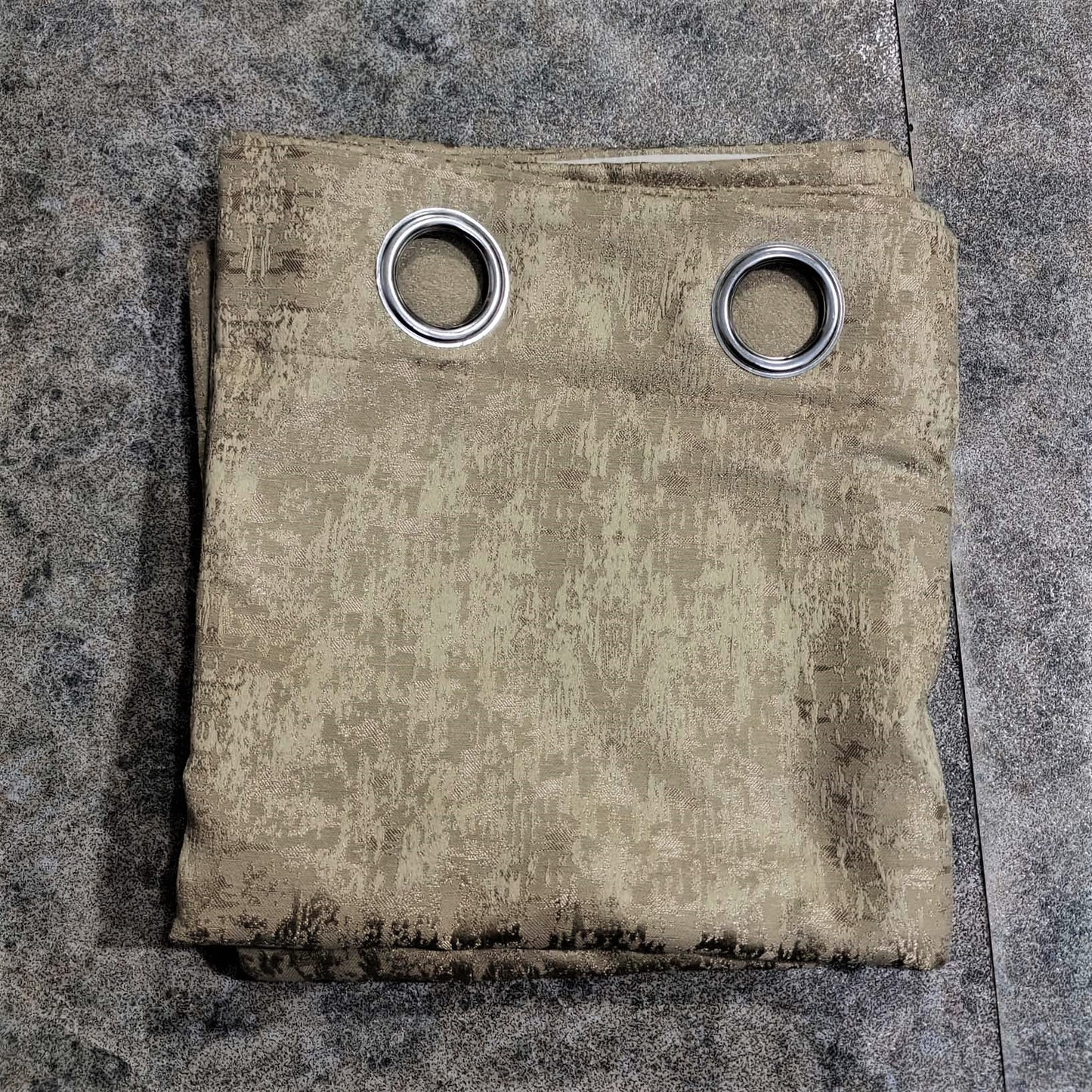 Golden Premium Quality Eyelet Curtain - Single Panel