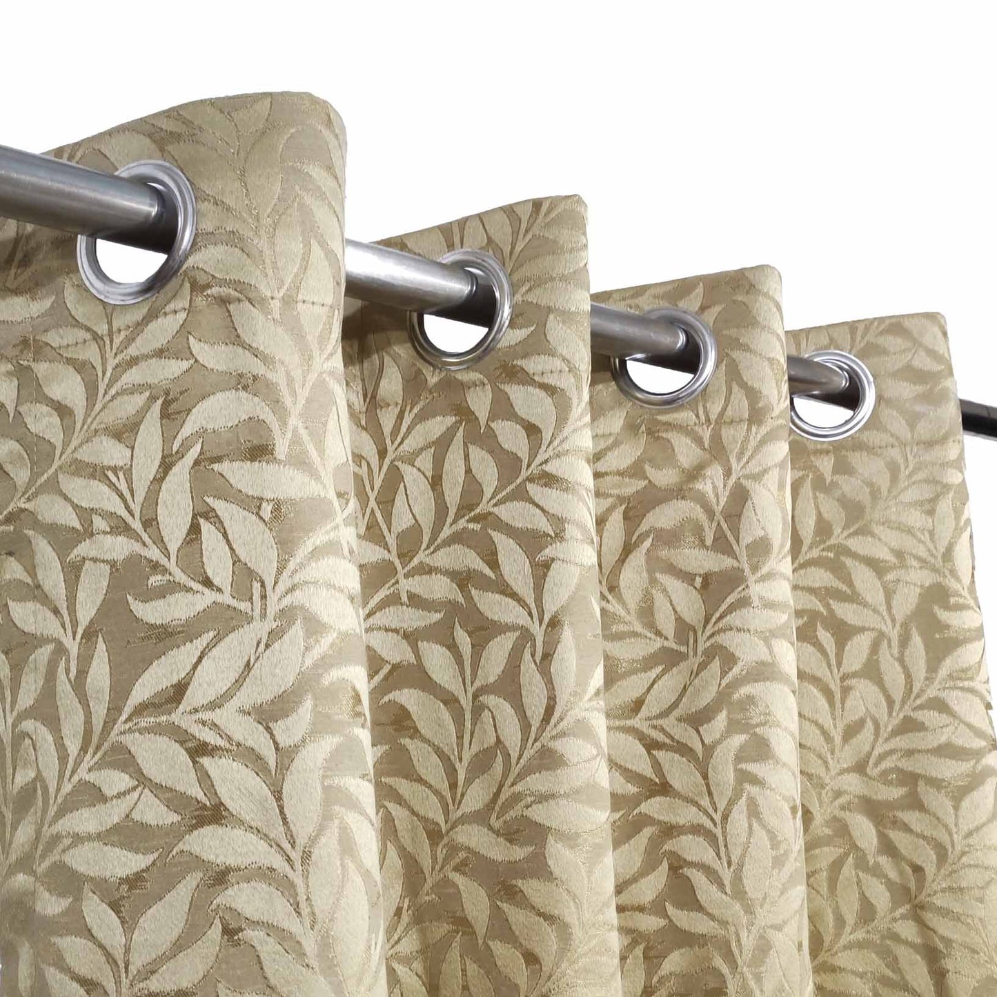 Golden Premium Quality Eyelet Curtain - Single Panel