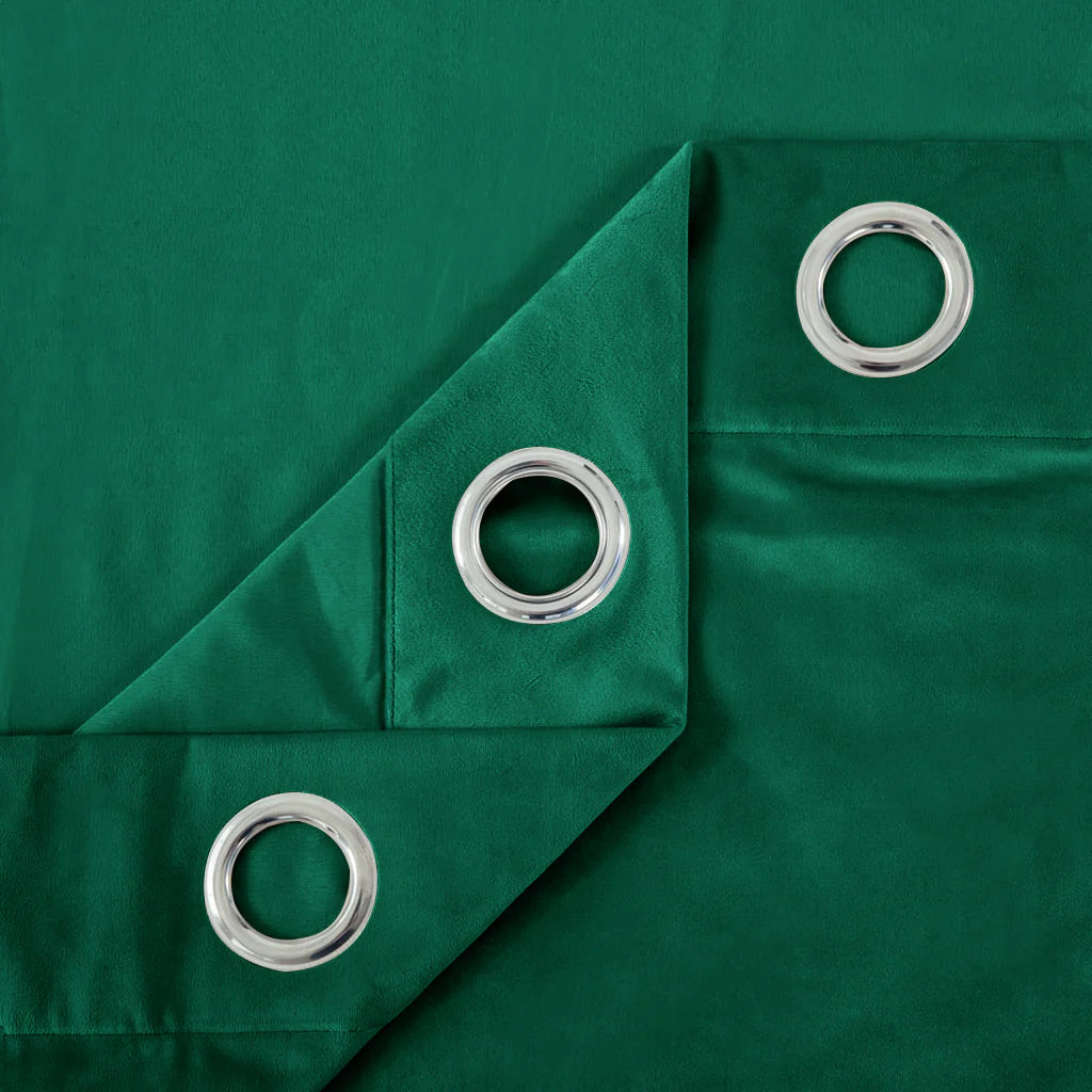 Green Premium Quality Velvet Curtains