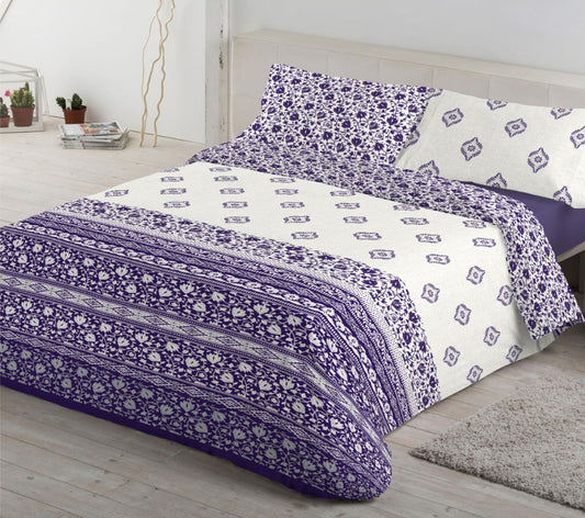 High Quality Cotton Printed Bed Sheet Set