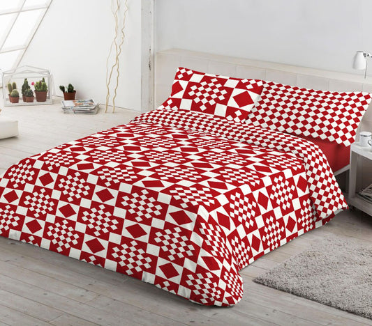 3 PCs Cotton Double Bed Sheet