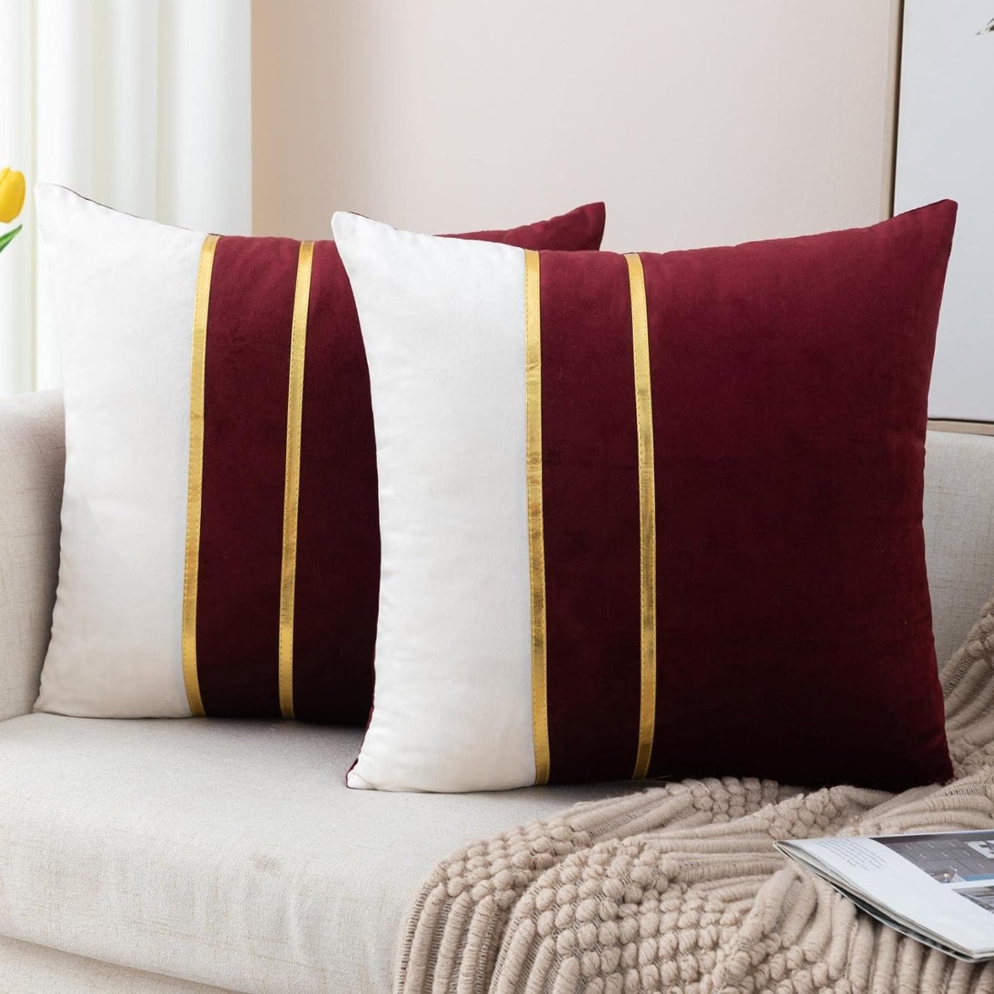 Luxury Velvet Decorative Cushion Cover