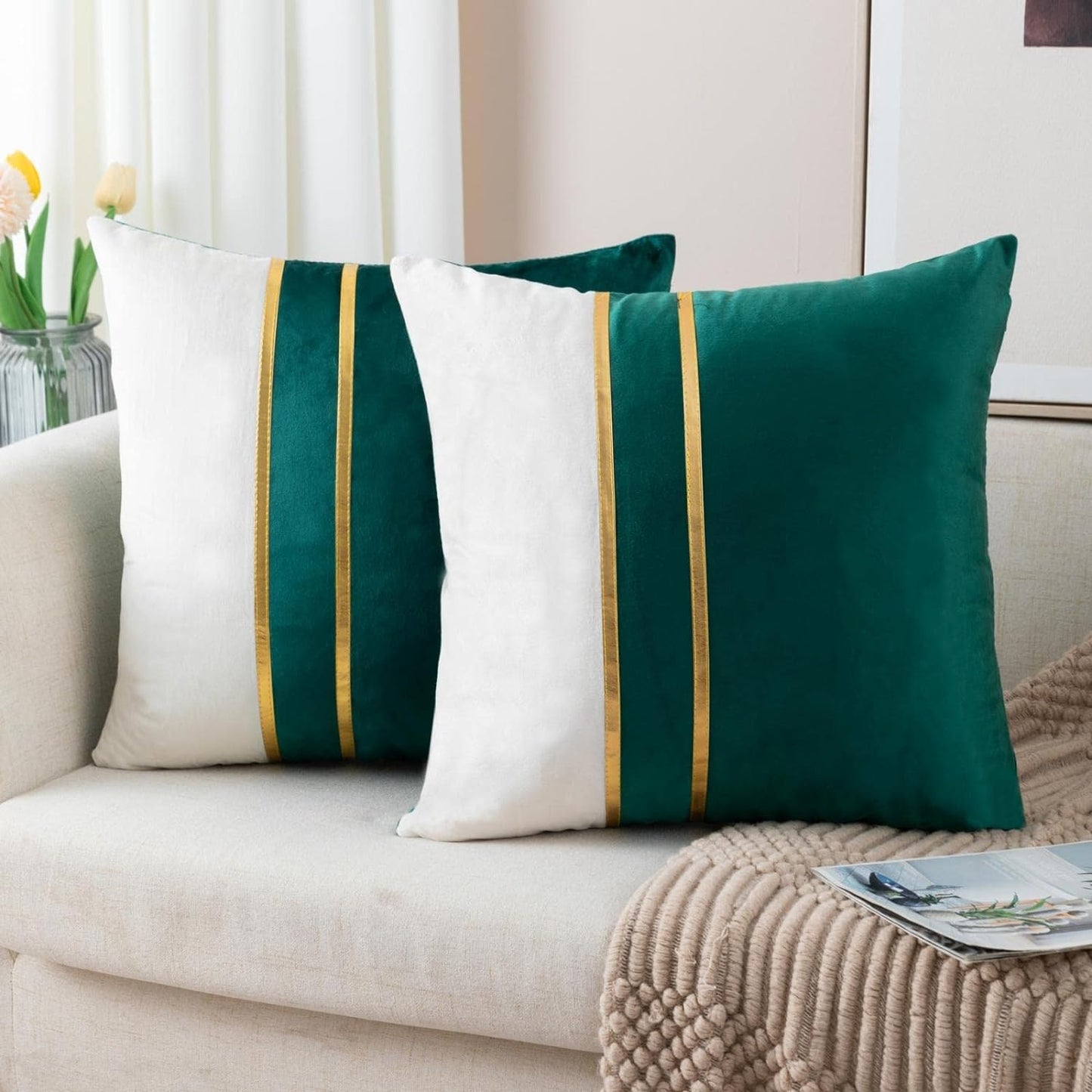 Luxury Velvet Decorative Cushion Cover