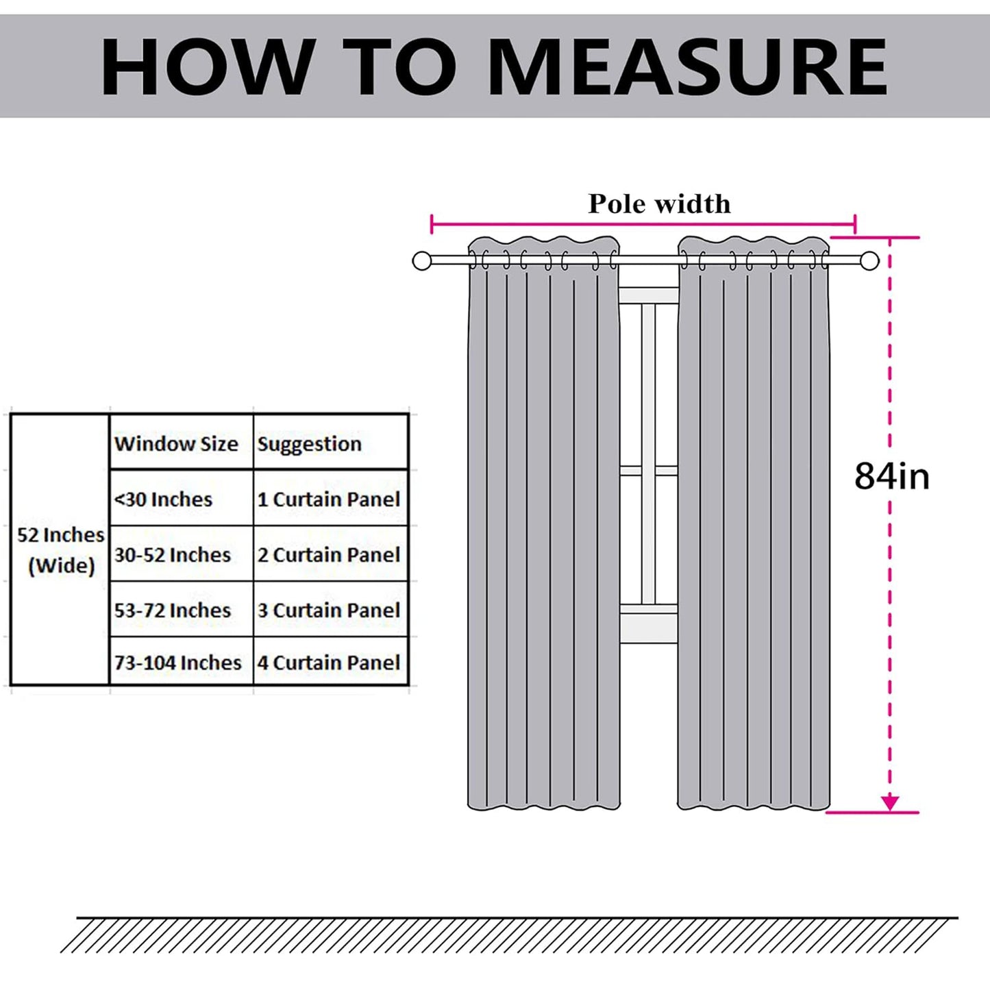 Grey Thick Plain Jute Room Darkening Blackout Lined Curtains – Set Of 2 Panels