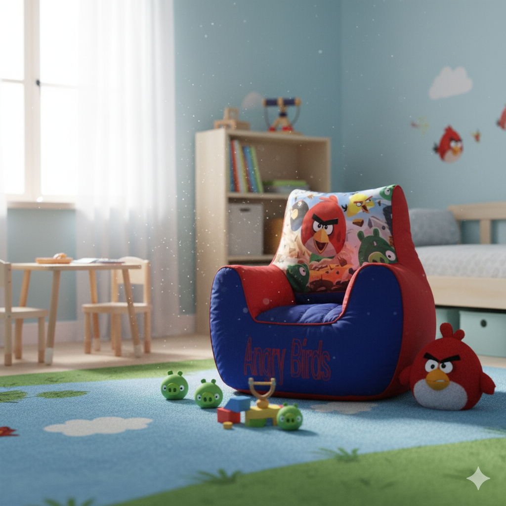 Angry Birds Cozy Kids Bean Bag