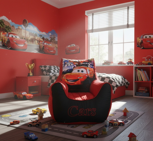 Cars Cozy Kids Bean Bag
