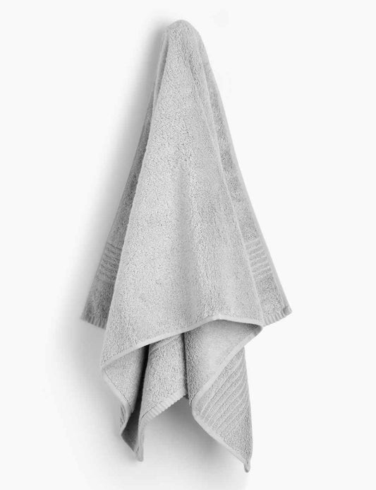 Light Grey Super Soft Cotton Bath Towel - Adult Size