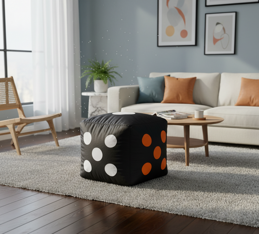 Ludo Dice Cozy Kids Bean Bag