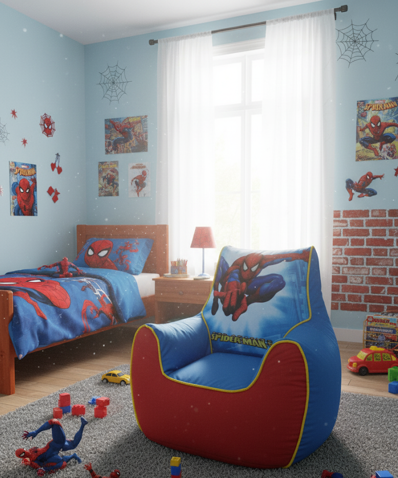Spiderman Cozy Kids Bean Bag