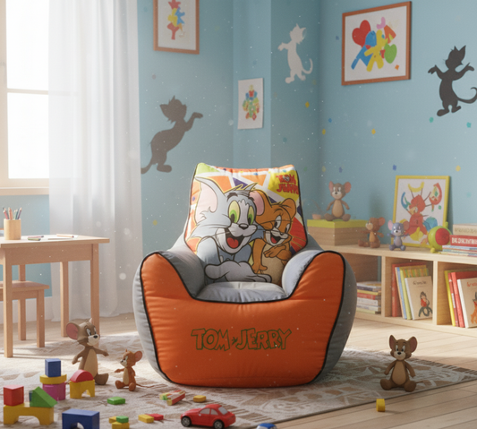 Tom & Jerry Cozy Kids Bean Bag