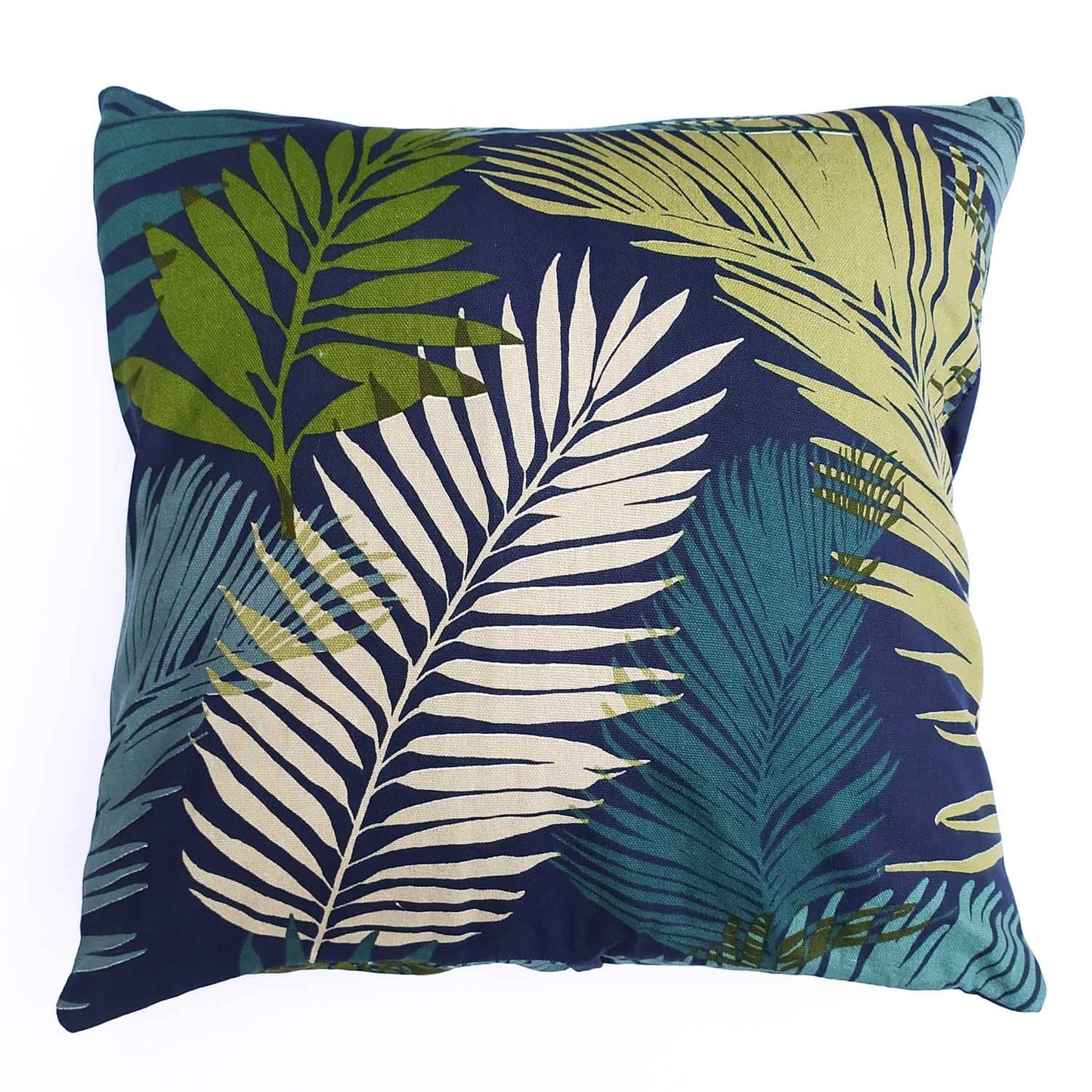 Forest Leaves Printed Duck Cushion Cover
